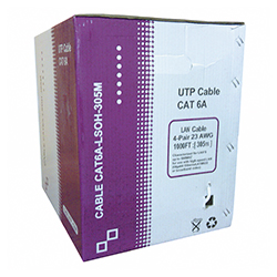 Cable UTP LSZH rígido 305m.