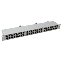 Panel FTP Cat.6 48 puertos<br />
19’ 1U LSA 250 MHz